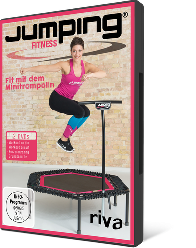 Jumping Fitness - cardio & circuit - Fit mit dem Minitrampolin. 2 DVDs

Workout cardio, Workout circuit