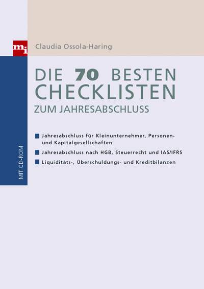 Die 70 besten Checklisten zum Jahresabschluss