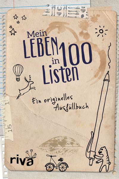Mein Leben in 100 Listen - Ein originelles Ausfüllbuch