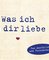 Was ich an dir liebe – Miniversion