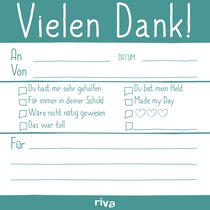 Vielen Dank – Klebezettel