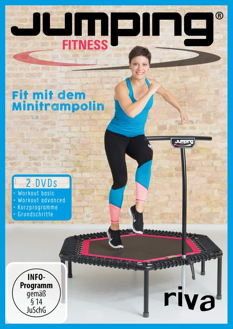 Jumping Fitness Fit mit dem Minitrampolin. 2 DVDs. Workout basic