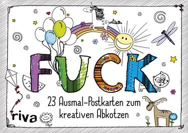 FUCK – Ausmal-Postkarten
