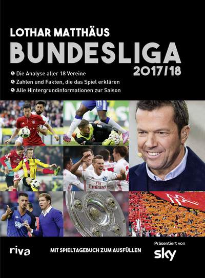 Bundesliga 2017/18 - Die Analyse aller 18 Vereine. Zahlen und Fakten, die das Spiel erklären. Alle Hintergrundinformationen zur Saison