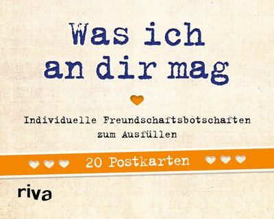 Was ich an dir mag – 20 Postkarten - Individuelle
