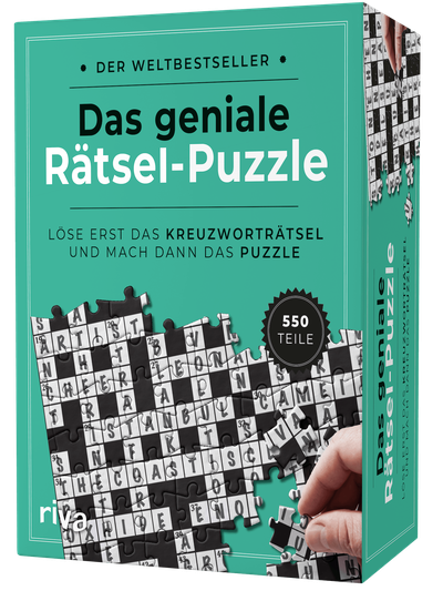 Das geniale Rätsel-Puzzle - Löse erst das Kreuzworträtsel und mach dann das Puzzle