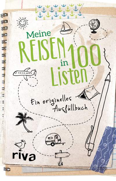 Meine Reisen in 100 Listen - Ein originelles Ausfüllbuch