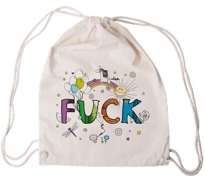 FUCK – Turnbeutel - Der bunte Schimpfsack