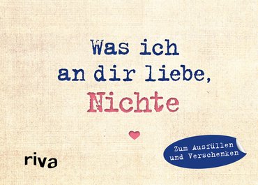 Was ich an dir liebe, Nichte – Miniversion