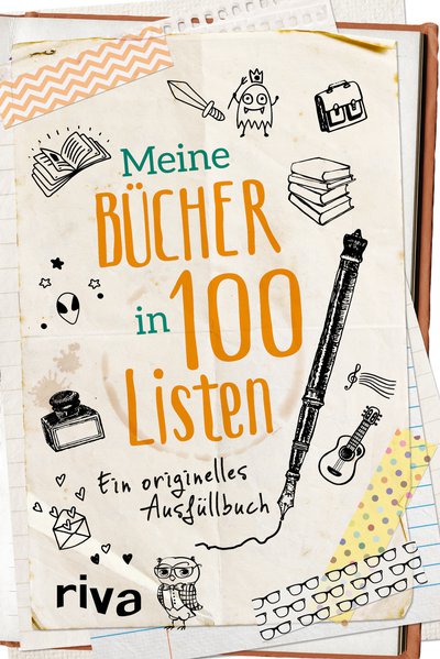 Meine Bücher in 100 Listen - Ein originelles Ausfüllbuch