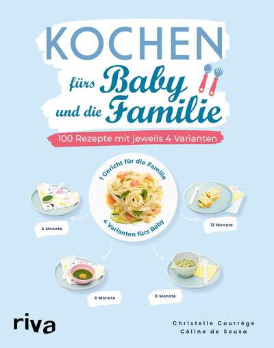 Kochen fürs Baby und die Familie - 100 Rezepte mit jeweils 4 Varianten