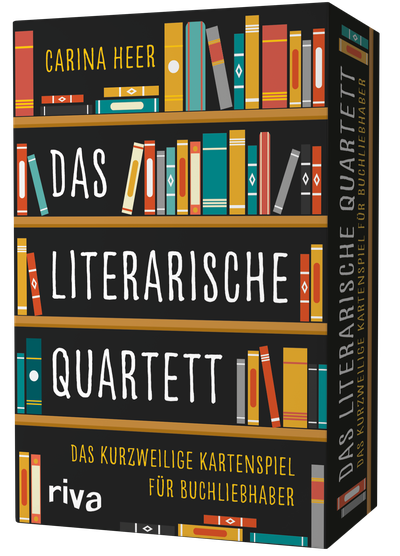 Das literarische Quartett - Das kurzweilige Kartenspiel für Buchliebhaber
