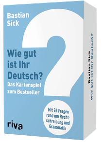 Wie gut ist Ihr Deutsch? – Das Kartenspiel zum Bestseller