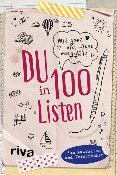 Du in 100 Listen - Ein liebevolles Ausfüllbuch