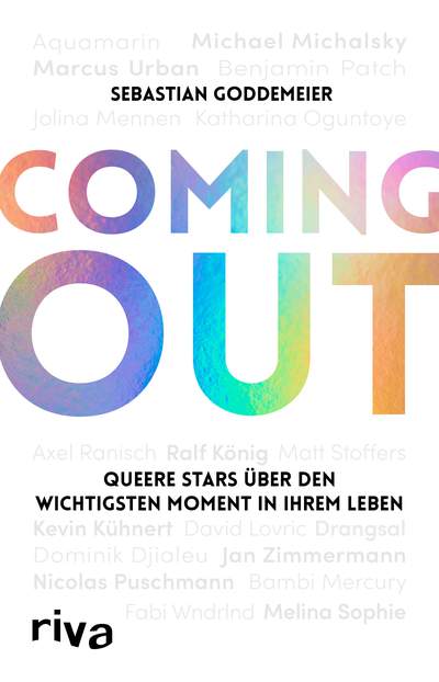 Coming-out - Queere Stars über den wichtigsten Moment in ihrem Leben. Mit Melina Sophie, Nicolas Puschmann, Kevin Kühnert, Michael Michalsky, Gewitter im Kopf, Jolina Mennen, Bambi Mercury u.v.a.