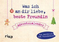 Was ich an dir liebe, beste Freundin – Adventskalender. Hardcover-Ausgabe