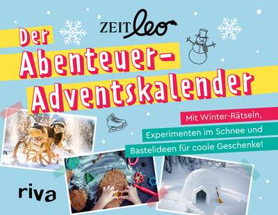 ZEIT LEO – Der Abenteuer-Adventskalender für Kinder ab 8 Jahren - Mit Winter-Rätseln, Experimenten im Schnee und Bastelideen für coole Geschenke!