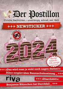 Der Postillon +++ Newsticker +++ 2024