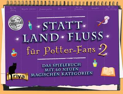 Statt Land Fluss für Potter-Fans 2 - Das Spielebuch mit 60 neuen magischen Kategorien