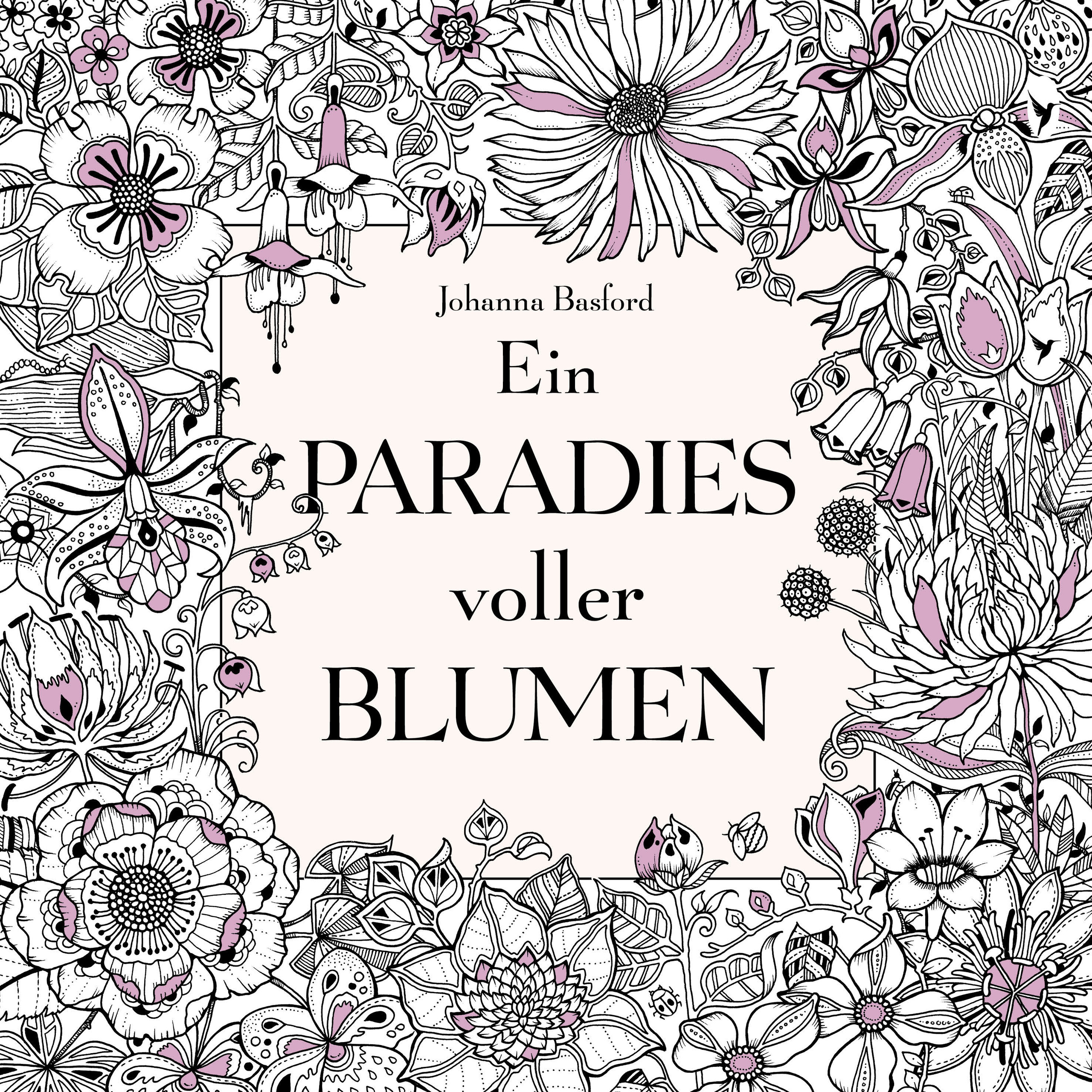 Beste Motive Blumen Premium Ausmalbuch A4 ✅ Blumen Malbuch für Erwachsene 