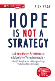 Hope is not a Strategy