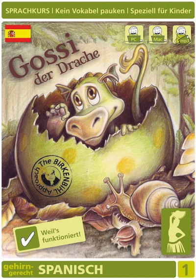 Gossi der Drache, Spanisch - für Muttersprache Deutsch