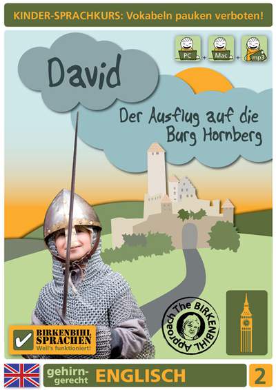 David, der kleine Ritter Englisch Teil 2 - Ausflug auf die Burg Hornberg