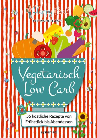 Happy Carb: Vegetarisch Low Carb - 55 köstliche Rezepte von Frühstück bis Abendessen