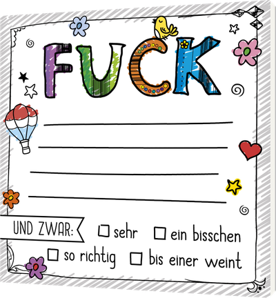 FUCK – Klebezettel