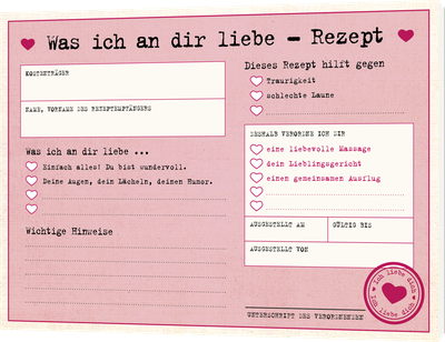 Was ich an dir liebe – Liebe auf Rezept