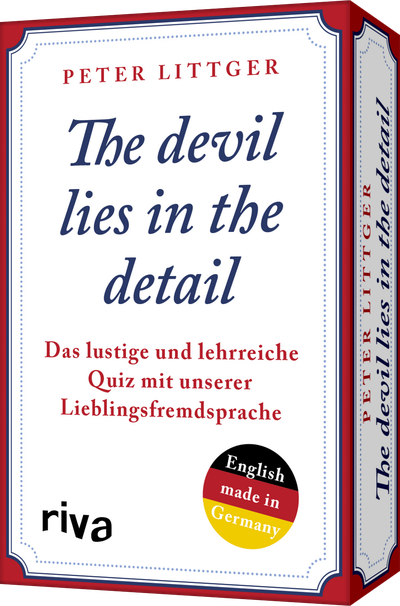 The devil lies in the detail - Das lustige und lehrreiche Quiz mit unserer Lieblingsfremdsprache