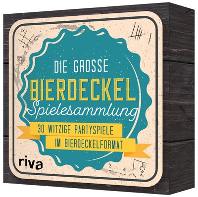 Die große Bierdeckel-Spielesammlung - 30 witzige Partyspiele im Bierdeckelformat