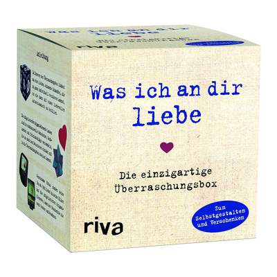 Was ich an dir liebe – Die einzigartige Überraschungsbox - Zum Selbstgestalten und Verschenken