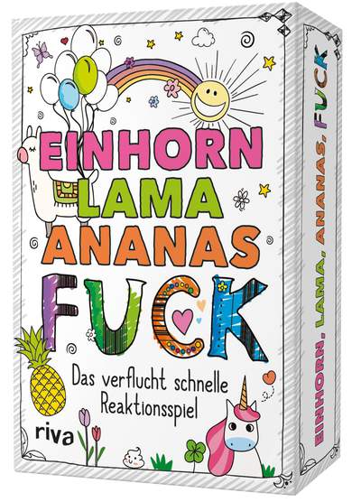 Einhorn, Lama, Ananas, FUCK - Das verflucht schnelle Reaktionsspiel