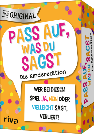 Pass auf, was du sagst – Die Kinderedition - Wer bei diesem Spiel »Ja«, »Nein« oder »Vielleicht« sagt, verliert!