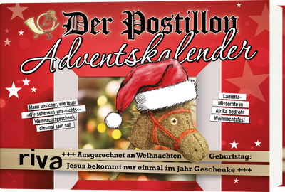Der Postillon Adventskalender - Adventskalender mit auftrennbaren Seiten