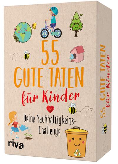 55 gute Taten für Kinder - Deine Nachhaltigkeits-Challenge