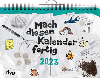 Mach diesen Kalender fertig 2023 - Wandkalender