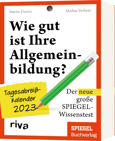 Wie gut ist Ihre Allgemeinbildung? – Tagesabreißkalender 2023