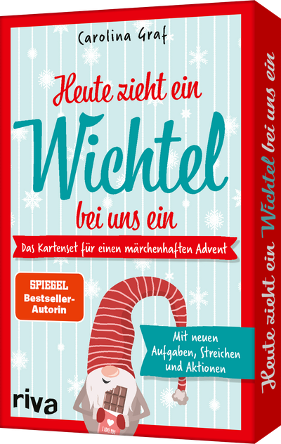 Heute zieht ein Wichtel bei uns ein - Das Kartendeck für einen märchenhaften Advent – Mit neuen Aufgaben, Streichen und Aktionen