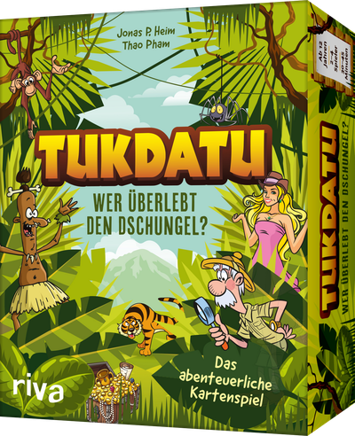 Tukdatu – Wer überlebt den Dschungel? - Das abenteuerliche Kartenspiel