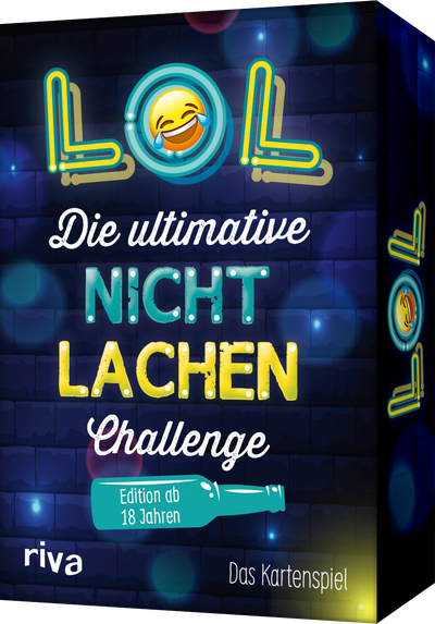 LOL – Die ultimative Nicht-lachen-Challenge – Edition ab 18 Jahren - Das Kartenspiel