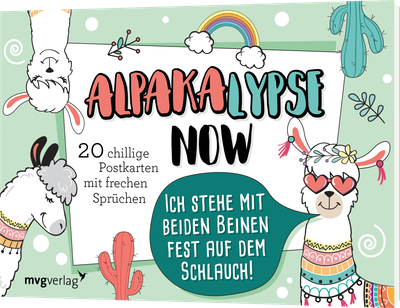 Alpakalypse now – 20 chillige Postkarten mit frechen Sprüchen