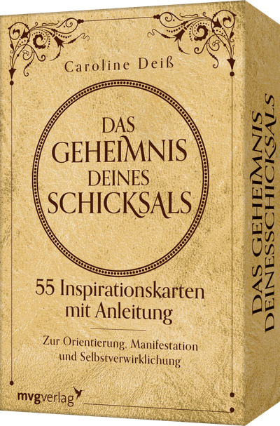 Das Geheimnis deines Schicksals – 55 Inspirationskarten mit Anleitung - Zur Orientierung, Manifestation und Selbstverwirklichung