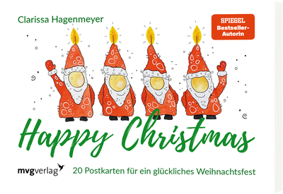 Happy Christmas: Postkarten - 20 Postkarten für ein glückliches Weihnachtsfest
