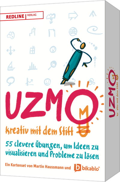 UZMO – Kreativ mit dem Stift - 55 clevere Tools, um Ideen zu visualisieren und Probleme zu lösen
