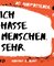 Ich hasse Menschen. Sehr. – 20 (un)passende Postkarten für jede Situation