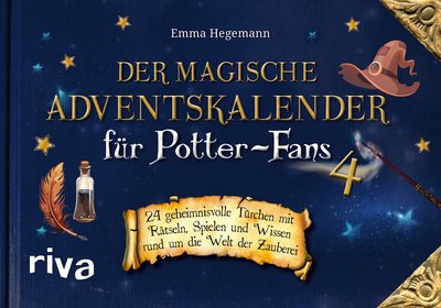 Der magische Adventskalender für Potter-Fans 4 - 24 geheimnisvolle Türchen mit Rätseln, Spielen und Wissen rund um die Welt der Zauberei