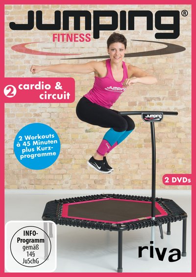 Jumping Fitness - cardio & circuit - Fit mit dem Minitrampolin. 2 DVDs