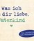 Was ich an dir liebe, Patenkind – Miniversion
